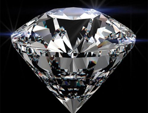 Recognize the original diamond by imitation